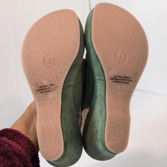 NWOT Sundance suede wedge sandals - Picture 12 of 16